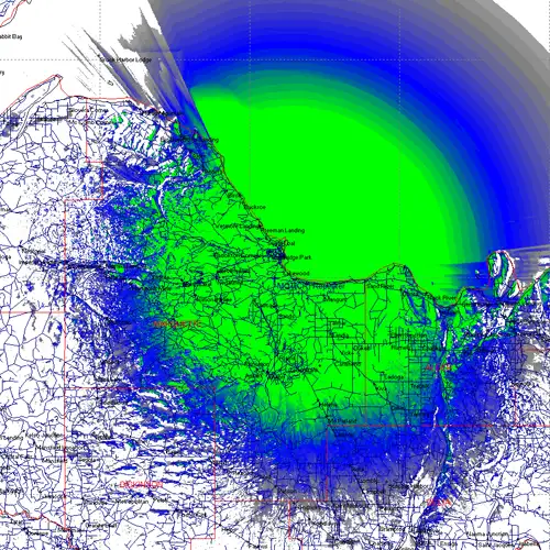 DSC Marquette, MI Coverage Map